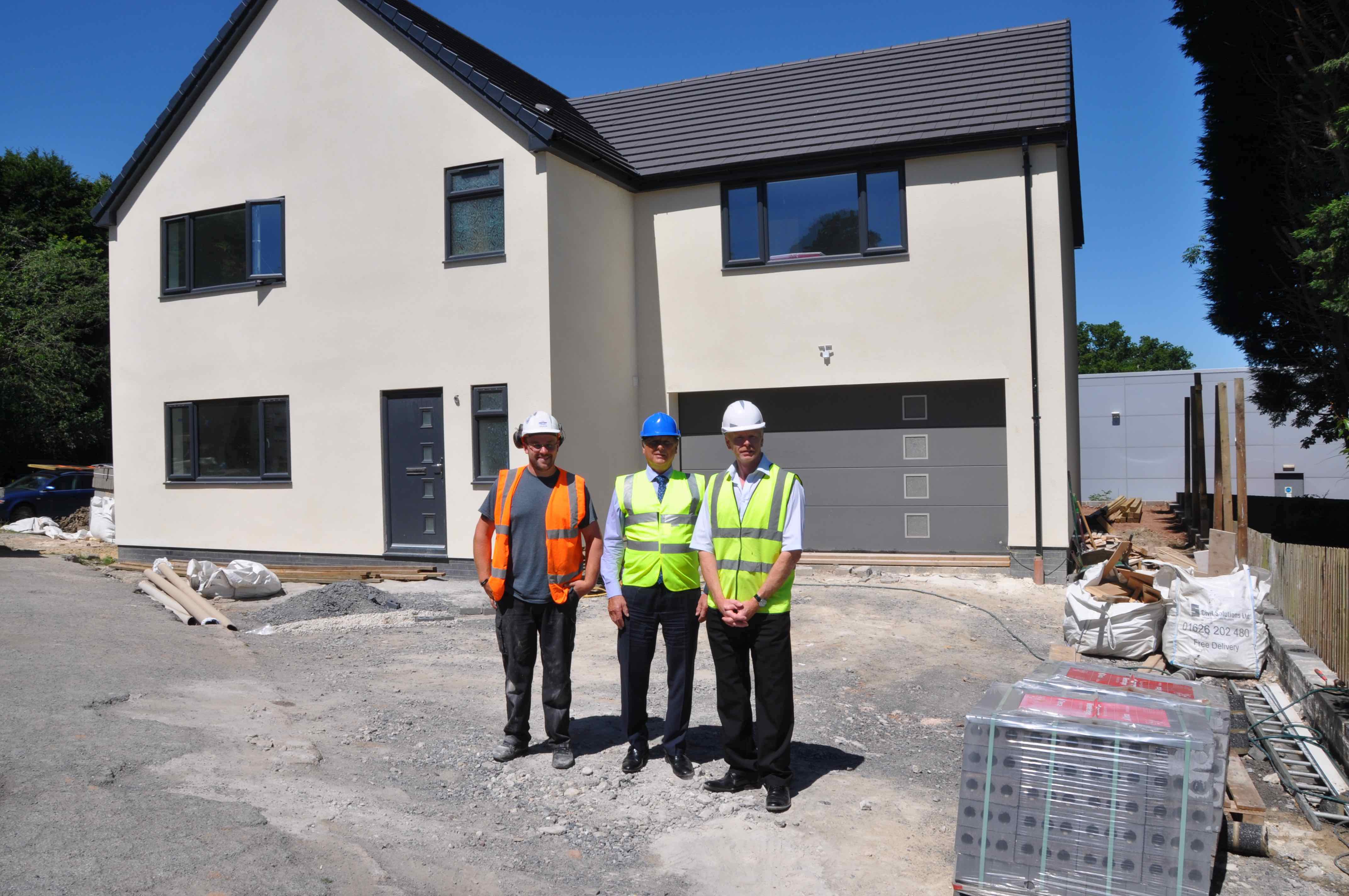 RobBatten Cllr Clemens CAcland Treetops selfbuild