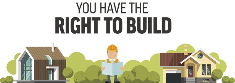 Right to build logo