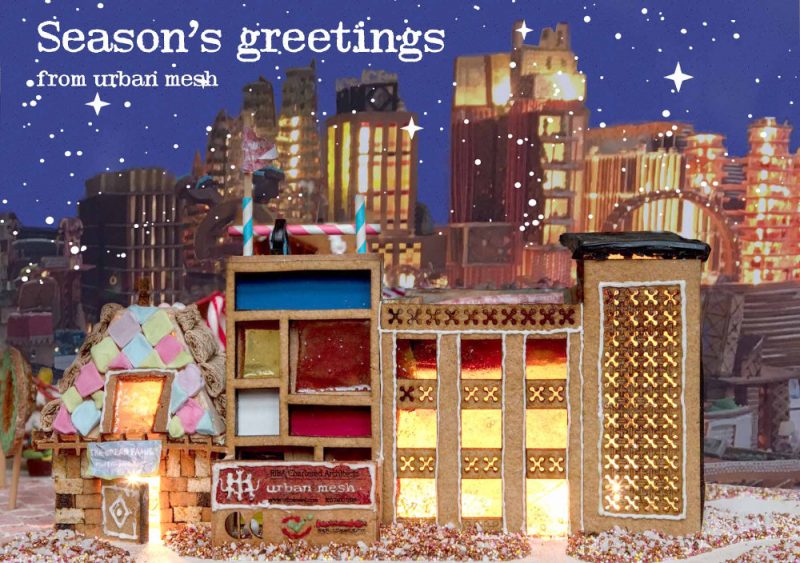 Urban Mesh at Gingerbread City