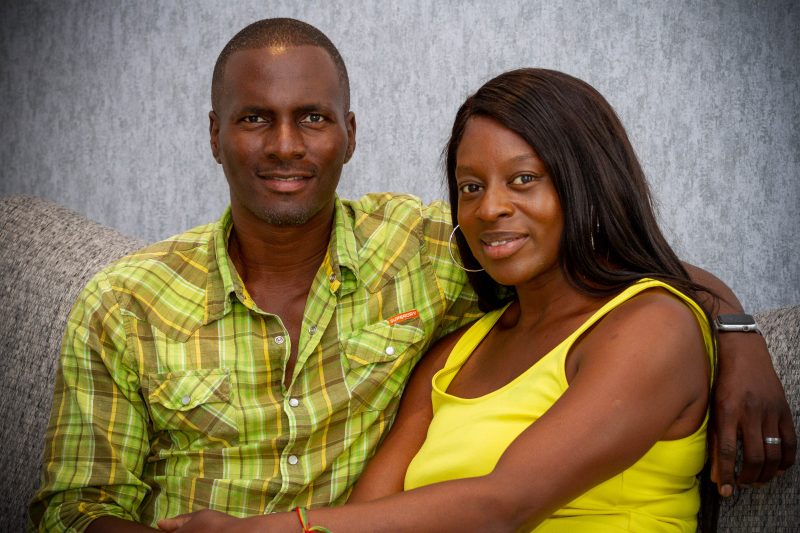 Self Builders Sam and Zakima Omotayo