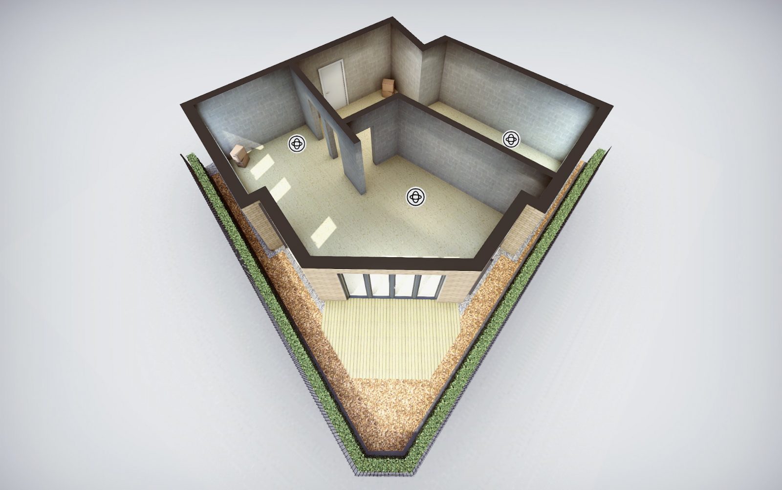 Goldcrest's shell scheme plan 2