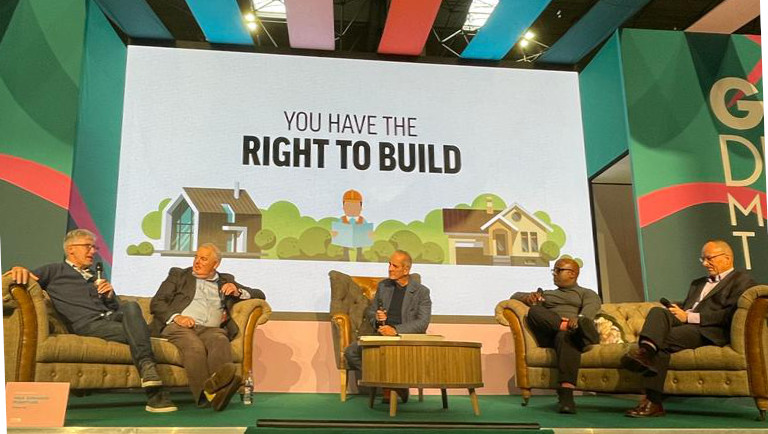 NaCSBA on the panel at Grand Designs Live at the NEC in 2022