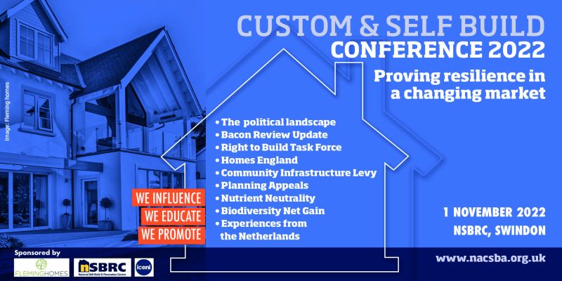Custom and self build conference