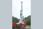 Igne drilling rig in action