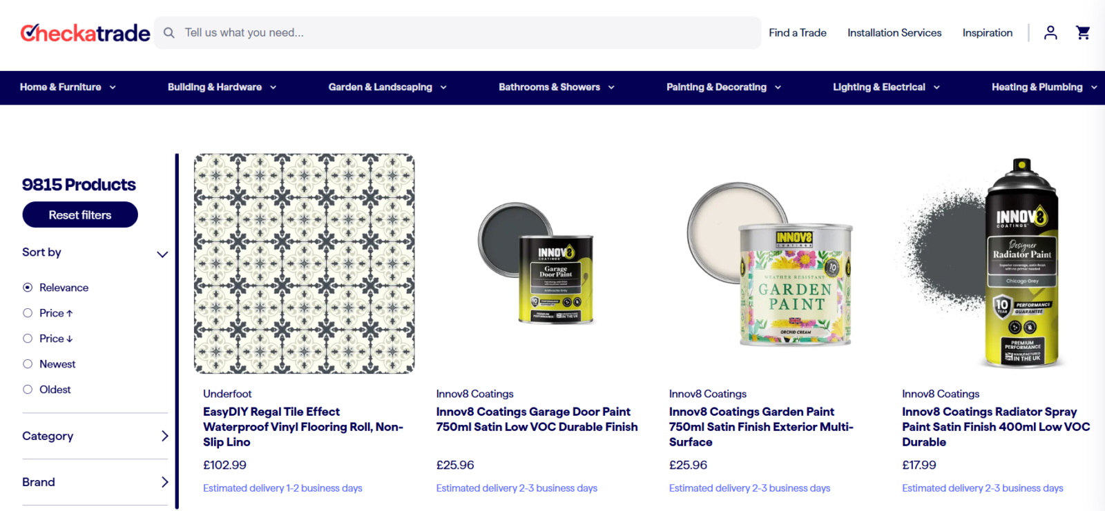 Checkatrade new online shop